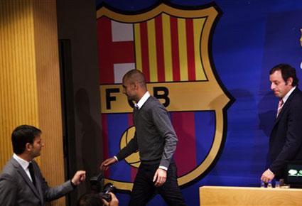 غوارديولا يودع البرشا ويشرح الاسباب